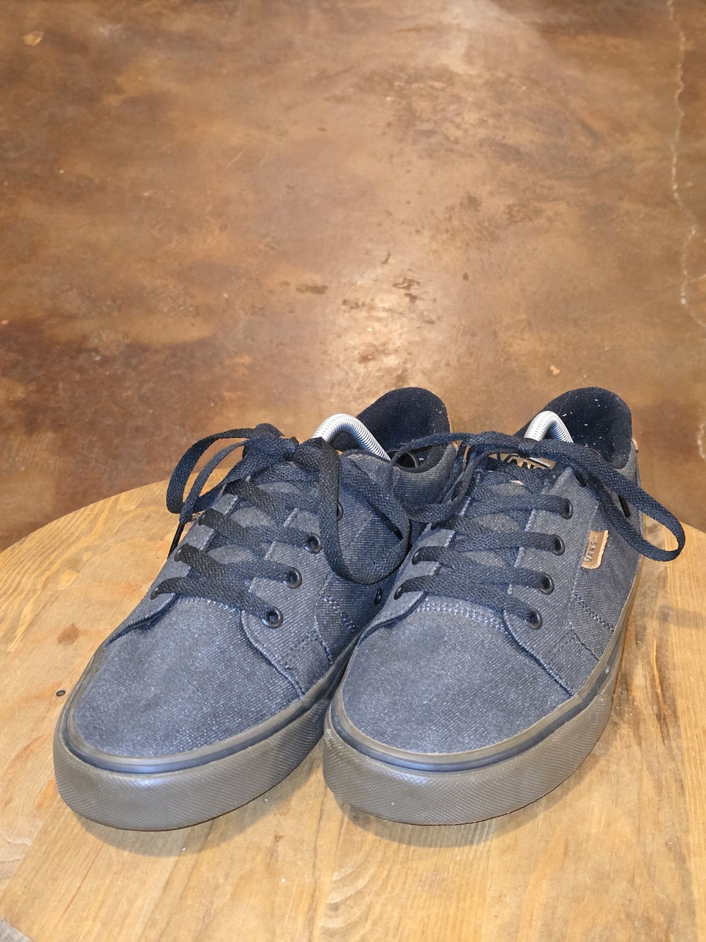 VANS Bishop Waxed Denim Black/Gum Sneakers Men’s 11.5